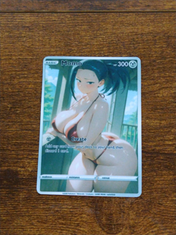 Beautiful Waifu Card - Momo Swim - Goddess ACG Custom DIY Fan Art Card - Image 1