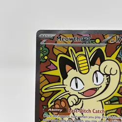 Pokemon TCG Meowth EX 121/88 SIR Special Illustration Rare Perfect Order ⭐⭐ - Image 2