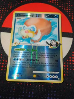 Mamoswine GL 27/111 Rising Rivals Reverse Holo Pokemon TCG Card -M3 - Image 1