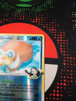 Mamoswine GL 27/111 Rising Rivals Reverse Holo Pokemon TCG Card -M3 - Image 3