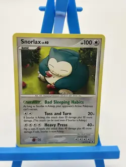 Pokemon TCG Snorlax LV.4081/111 Common Non-Holo Card Platinum Rising Rivals - Image 2