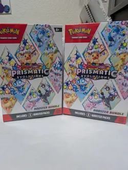 2x Pokemon Prismatic Evolutions Booster bundles Boxes - Image 1