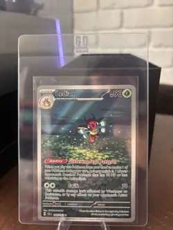 Pokemon TCG Ledian Stellar Crown Holo Illustration Rare Card 144/142 - Image 1
