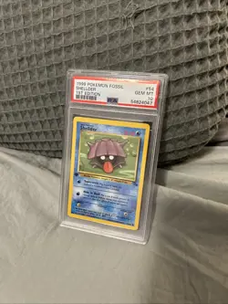 Shellder 1st Edition Fossil PSA 10 Pokemon Card 1999 Gem Mint - Image 4
