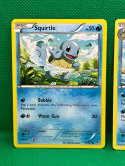 Pokemon Tcg Squirtle 14/101 & Wartortle 15/101 Plasma Blast Non Holo - Image 2