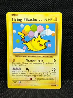 Pokemon Tcg Flying Pikachu 110/108 Evolutions Non Holo - Image 1