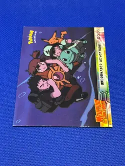 Pokemon Tcg Underwater Adventure #17 Topps The First Movie Card (Blue Label) - Image 2