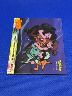 Pokemon Tcg Underwater Adventure #17 Topps The First Movie Card (Blue Label) - Image 3