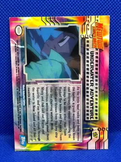 Pokemon Tcg Underwater Adventure #17 Topps The First Movie Card (Blue Label) - Image 4