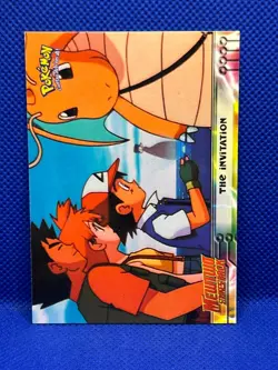 Pokemon Tcg The Invitation #13 Topps The First Movie Card (Blue Label) - Image 1