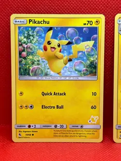 Pokemon Tcg Alolan Raichu SM65 Promo & Pikachu 19/68 Stamped Non Holo - Image 2