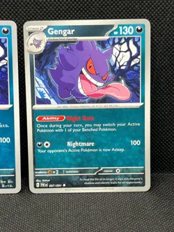 Pokemon Tcg Gengar 057/091 SV: Paldean Fates & Japanese Non Holo - Image 3