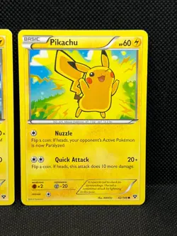 Pokemon Tcg Raichu 43/146 & Pikachu 42/146 XY Base Set Non Holo - Image 3