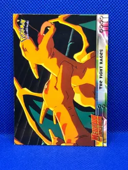 Pokemon Tcg The Fight Rages #35 Topps The First Movie Card (Blue Label) - Image 1