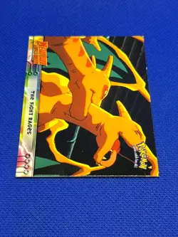 Pokemon Tcg The Fight Rages #35 Topps The First Movie Card (Blue Label) - Image 3