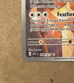 Larry's Staraptor Holo Ascended Heroes Illustration Rare 249/217 Pokemon TCG - Image 5