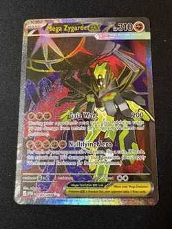 Mega Zygarde ex 104/088 Pokemon Perfect Order Full Art English - Image 1