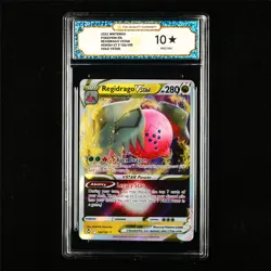 TQG 10 PRISTINE 2022 Pokemon ENG Regidrago VSTAR 136/195 HOLO VSTAR(2) - Image 1