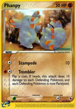 Phanpy - 62/109 - Common - EX Ruby and Sapphire #62/109 Pokemon TCG - Image 1