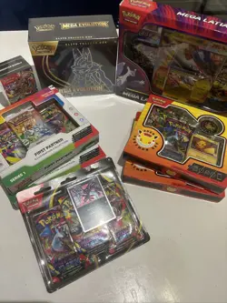 POKEMON MEGA EVOLUTIONS AND PHANTASMAL FLAMES BUNDLE - Image 1