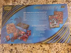 Pokemon PHANTASMAL FLAMES Mega Charizard X EX Ultra Premium Collection (UPC) New - Image 2