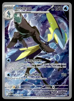 Pokemon TCG ME01: Mega Evolution #142/132 Inteleon - Image 1