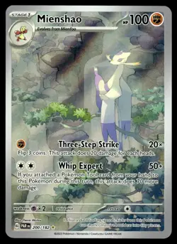 Pokemon TCG SV04: Paradox Rift #200/182 Mienshao - Image 1