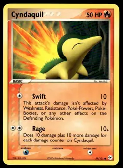Pokemon TCG Hidden Legends #59/101 Cyndaquil LP - Image 1