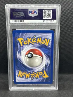HEAD SWIRL Pokemon Team Rocket Dark Slowbro Holo Rare 1st Edition 12/82 PSA 7 - Image 2