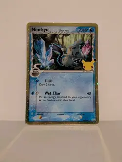 Pokemon Celebrations 25th Anniversary Mimikyu Jumbo Card - Image 1