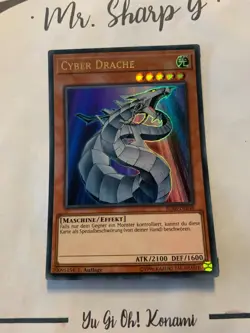 CYBER DRACHE - 1. AUFLAGE BLRR-DE048 DE Yu Gi Oh! CARD ULTRA RARE HOLO KONAMI - Image 5
