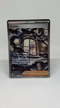 Pokemon TCG Grusha Paldea Evolved Trainer Holo Card 268/193 Near Mint - Image 1