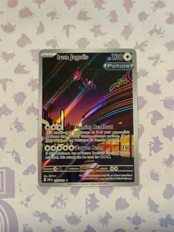 Pokemon TCG Iron Jugulis Paradox Rift Holo Card 216/182 Near Mint Condition - Image 1