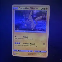 Pokemon Detective Pikachu SM170 Promo Holo Basic Card TCG English - Image 1