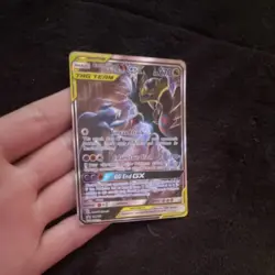 Pokemon Garchomp & Giratina GX TAG TEAM Ultra Rare Holo Card English SM193 - Image 1