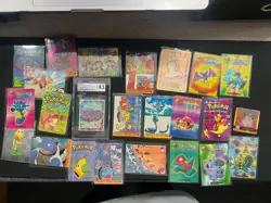 Huge Promo Pokemon Card Collection Lot Vintage Wotc Stickers 1999 More - Image 1