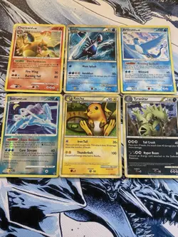 Vintage Pokemon Card Lot Very Heavy Play See Photos - Image 1