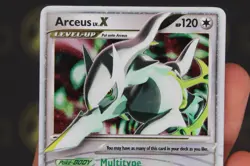 Arceus LV.X DP Black Star Promo DP56 Holo LV.X Rare Pokemon Trading TCG Card P - Image 3