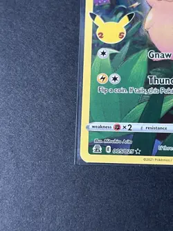 Pokemon TCG Pikachu Card 05/25 Celebrations 25th Anniversary Edition - Image 4