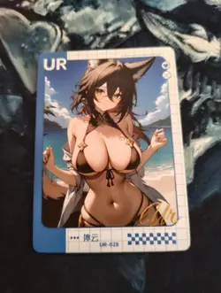 Collectable Cute Anime Card CCG Waifu Card - Image 1