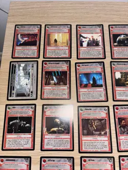 Decipher Star Wars CCG Cloud City Rare cards x69 no duplicates - Image 3