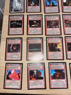Decipher Star Wars CCG Cloud City Rare cards x69 no duplicates - Image 5