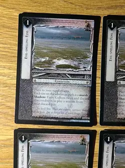 LOTR TCG Lot of (4) Evil Smelling Fens 5U22 Regular Cards. LP/NM Condition - Image 3