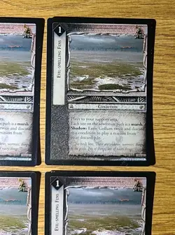 LOTR TCG Lot of (4) Evil Smelling Fens 5U22 Regular Cards. LP/NM Condition - Image 4
