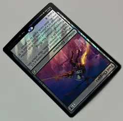 MTG TMNT Eternal Foot Chopper Artifact RARE SURGE FOIL #0017 - Image 4
