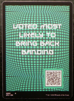 MTG Outlaws of Thunder Junction 0004 Token Creature Pest TOKEN - Image 2