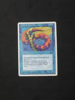 MtG 4th Edition Lord of Atlantis NM $0.75 Flat Shipping VCT124150 - Image 1