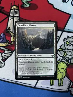 Woodland Chasm x1 Mtg Kaldheim - Image 1