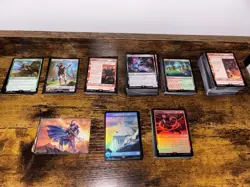 Final Fantasy Card Lot Rares Holo Foils Borderless Art Magic The Gathering MTG - Image 1