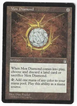 ►Magic-Style◄ MTG - Mox Diamond - English Stronghold - Good/Played - Image 1